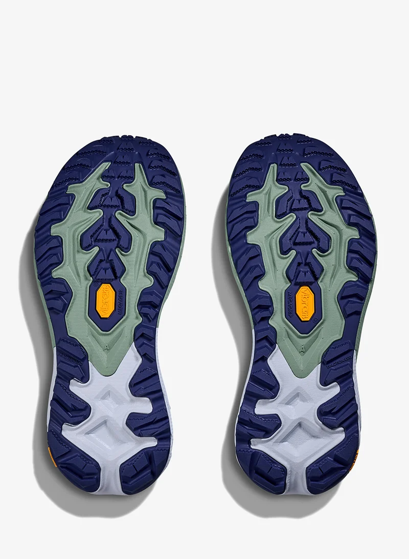 Hoka AMBIENT BLUE / ROSEMARY Mafate 5 for Women | Best Price UAE